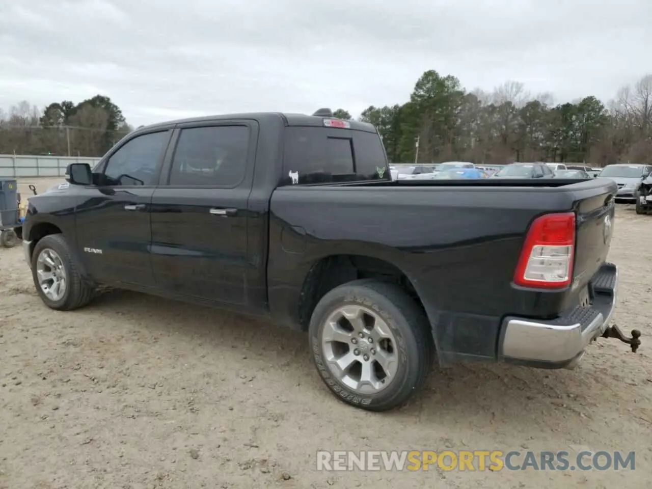 2 Photograph of a damaged car 1C6SRFFTXKN741188 RAM 1500 2019