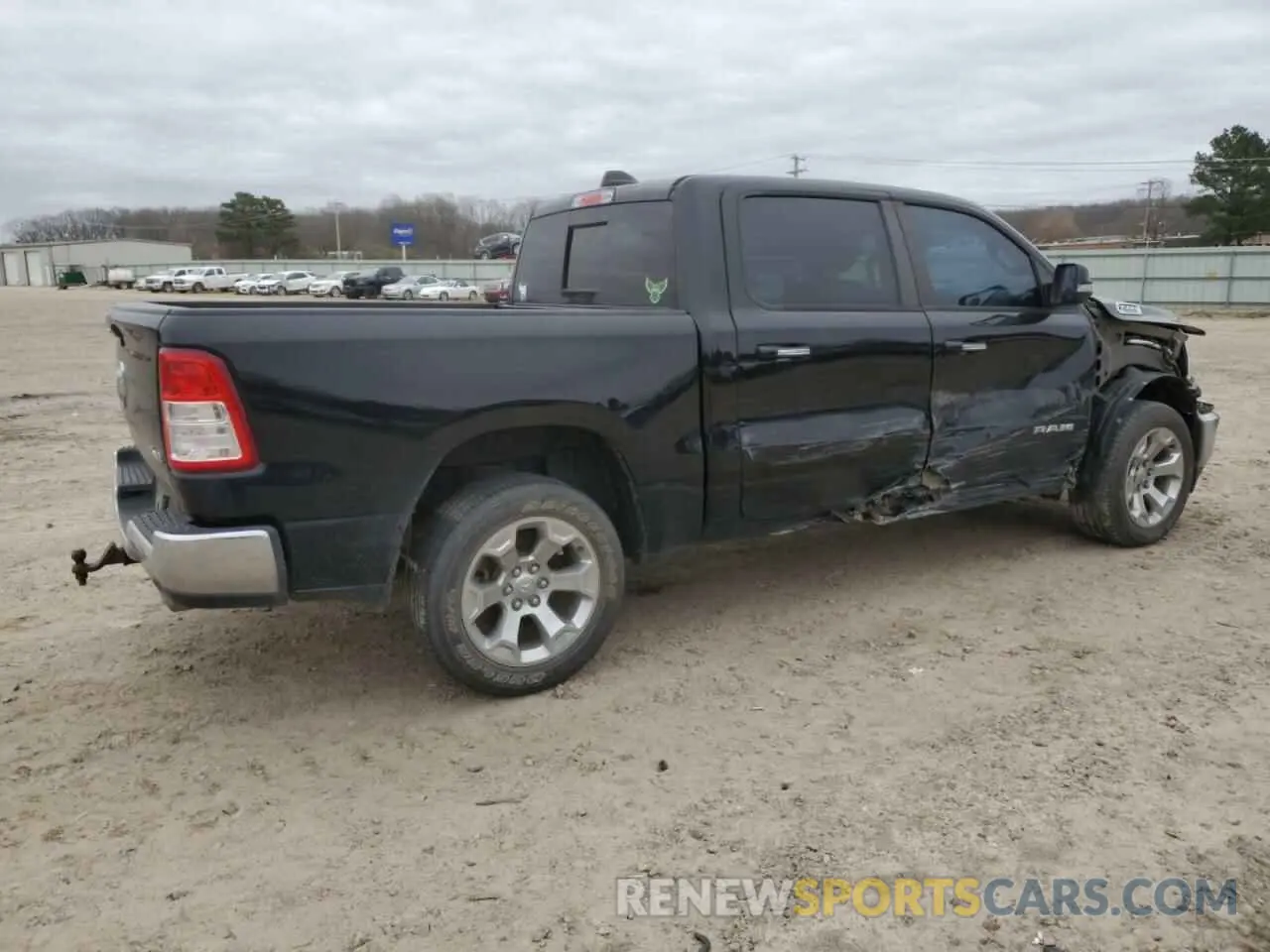3 Photograph of a damaged car 1C6SRFFTXKN741188 RAM 1500 2019