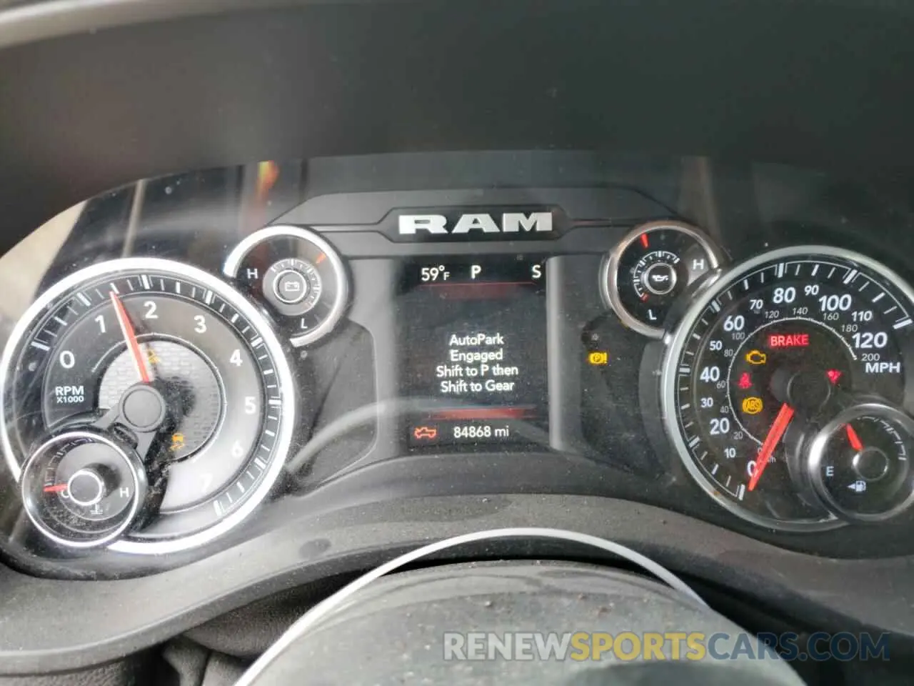 9 Photograph of a damaged car 1C6SRFFTXKN741188 RAM 1500 2019