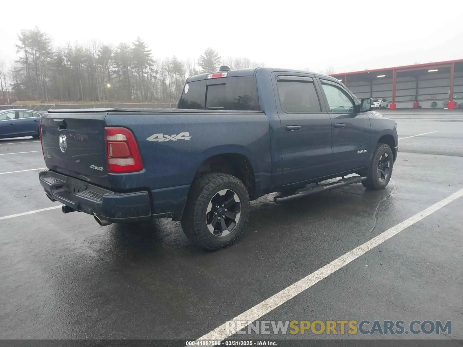 4 Photograph of a damaged car 1C6SRFFTXKN783408 RAM 1500 2019