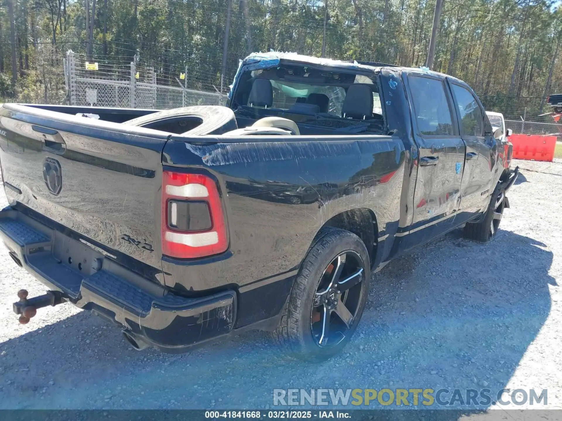 4 Photograph of a damaged car 1C6SRFFTXKN796983 RAM 1500 2019