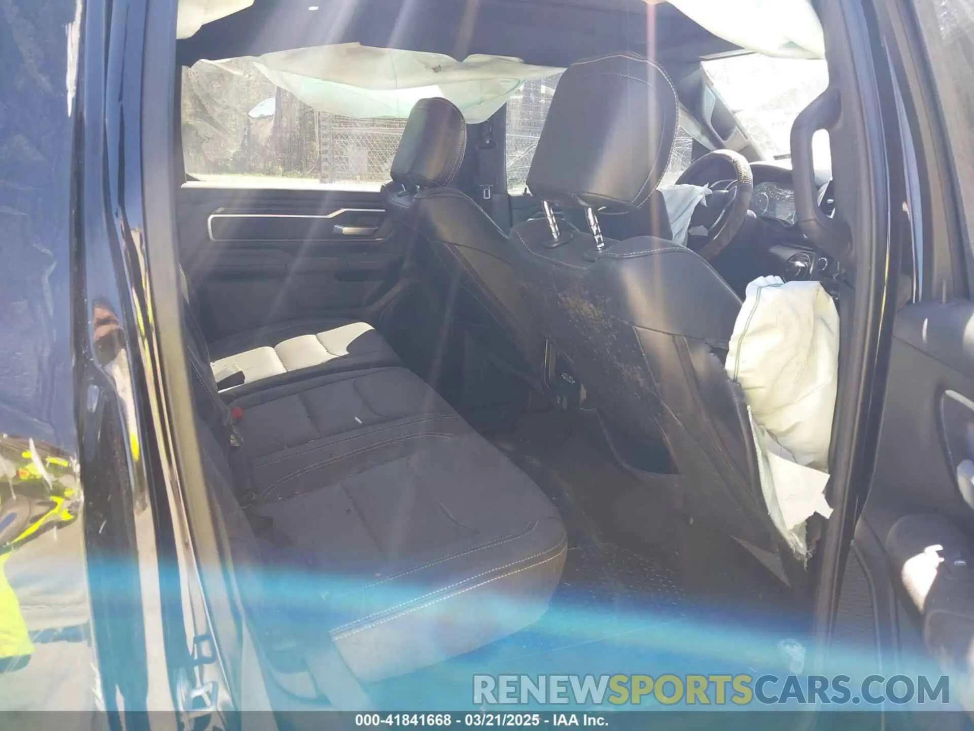 8 Photograph of a damaged car 1C6SRFFTXKN796983 RAM 1500 2019