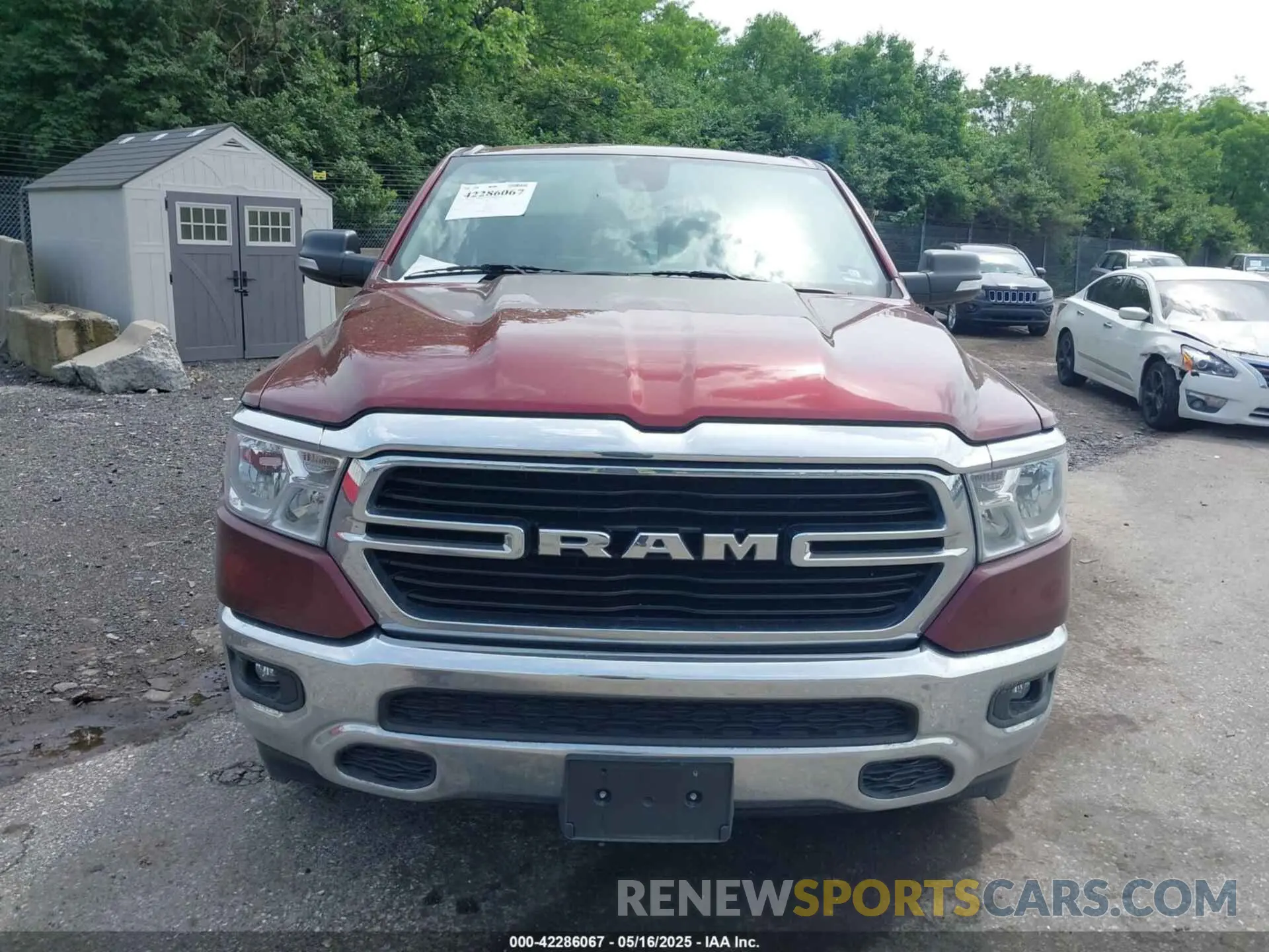 12 Photograph of a damaged car 1C6SRFFTXKN896288 RAM 1500 2019
