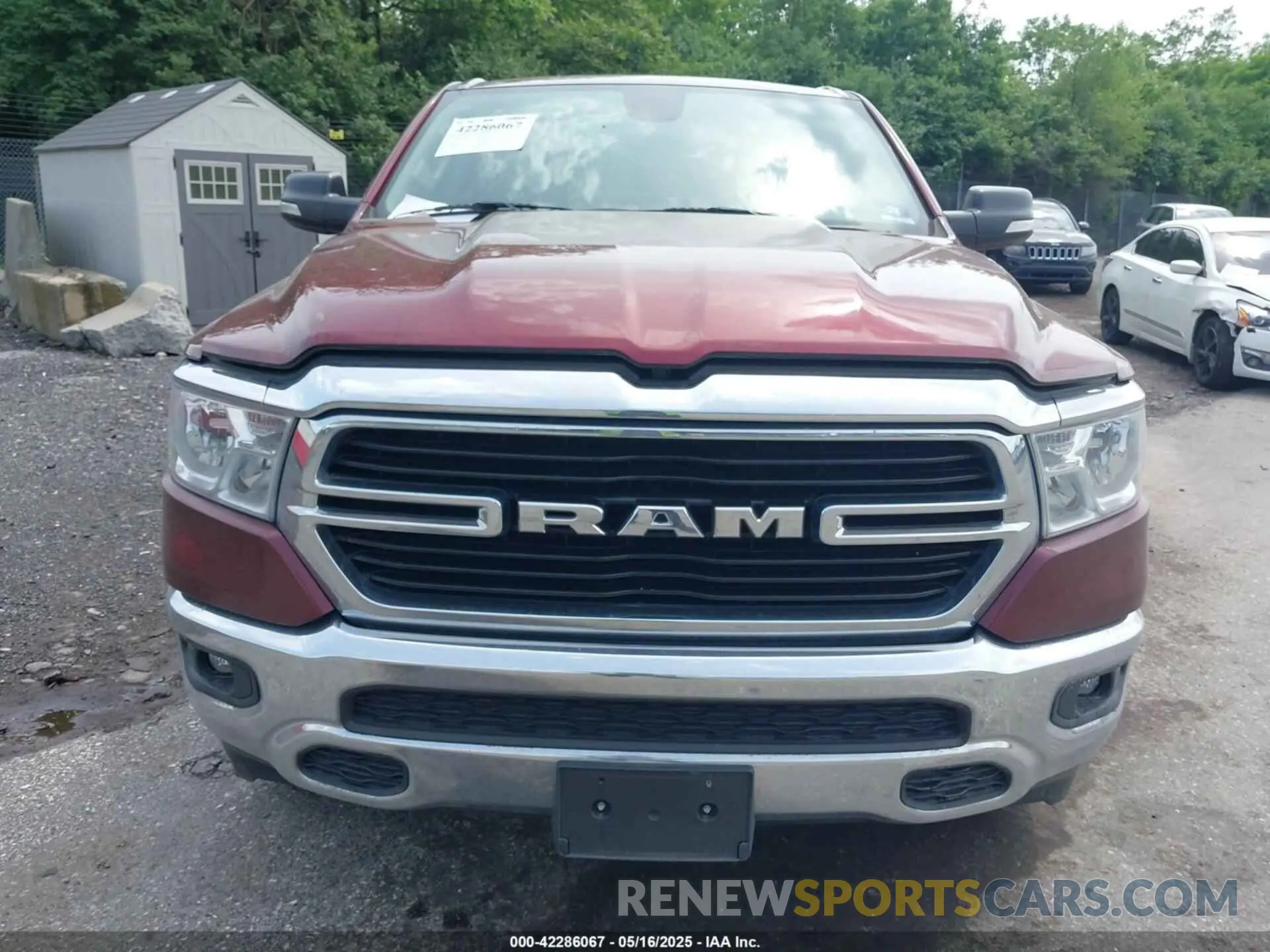 6 Photograph of a damaged car 1C6SRFFTXKN896288 RAM 1500 2019