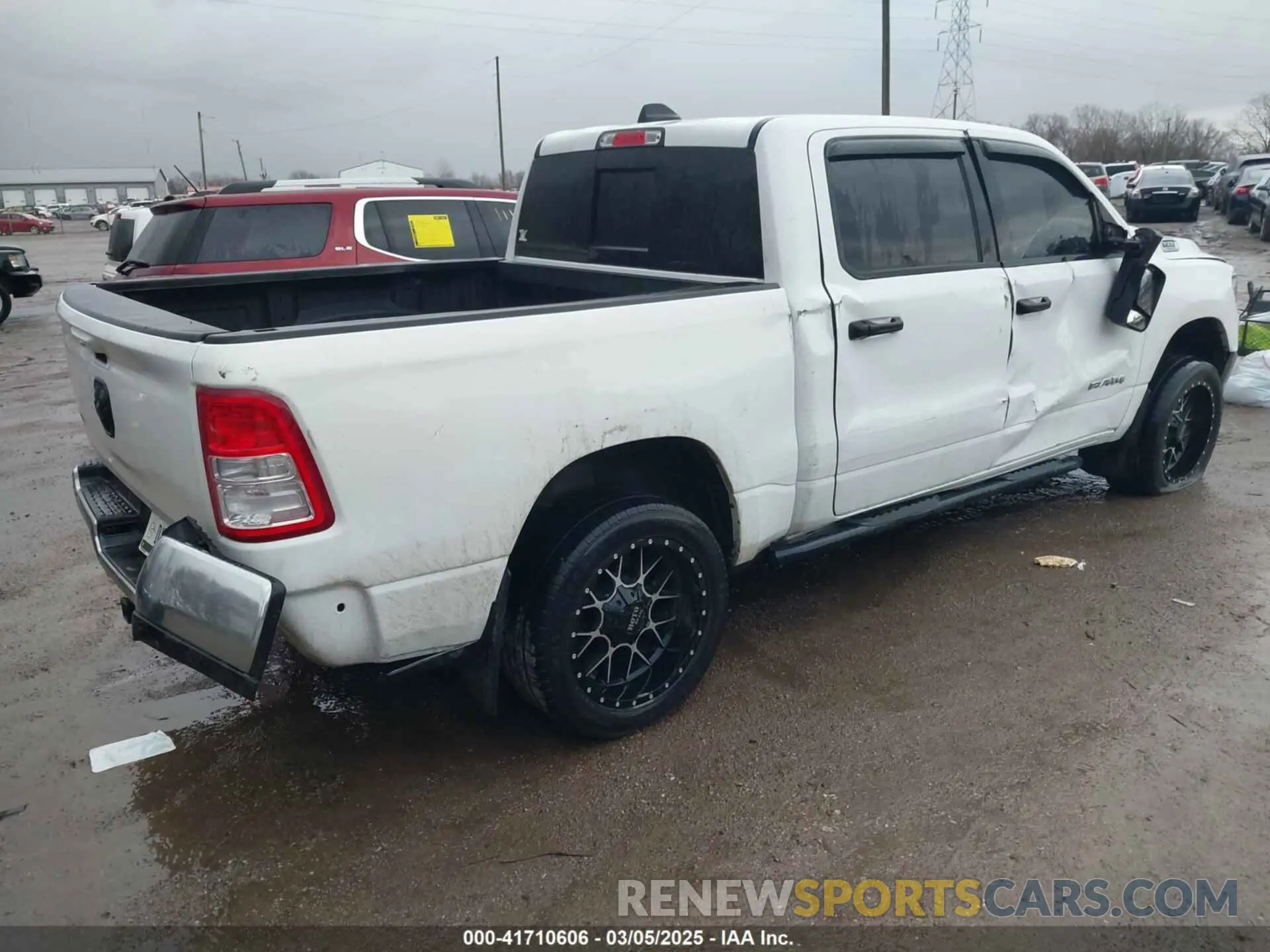 4 Photograph of a damaged car 1C6SRFGT0KN542410 RAM 1500 2019