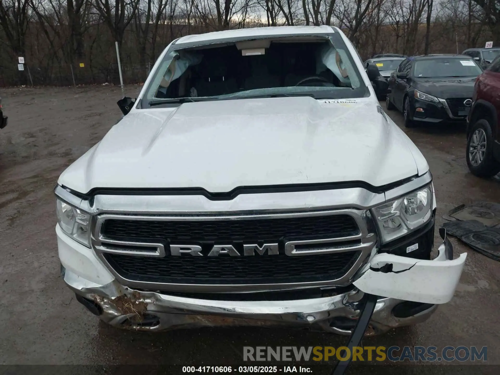 6 Photograph of a damaged car 1C6SRFGT0KN542410 RAM 1500 2019
