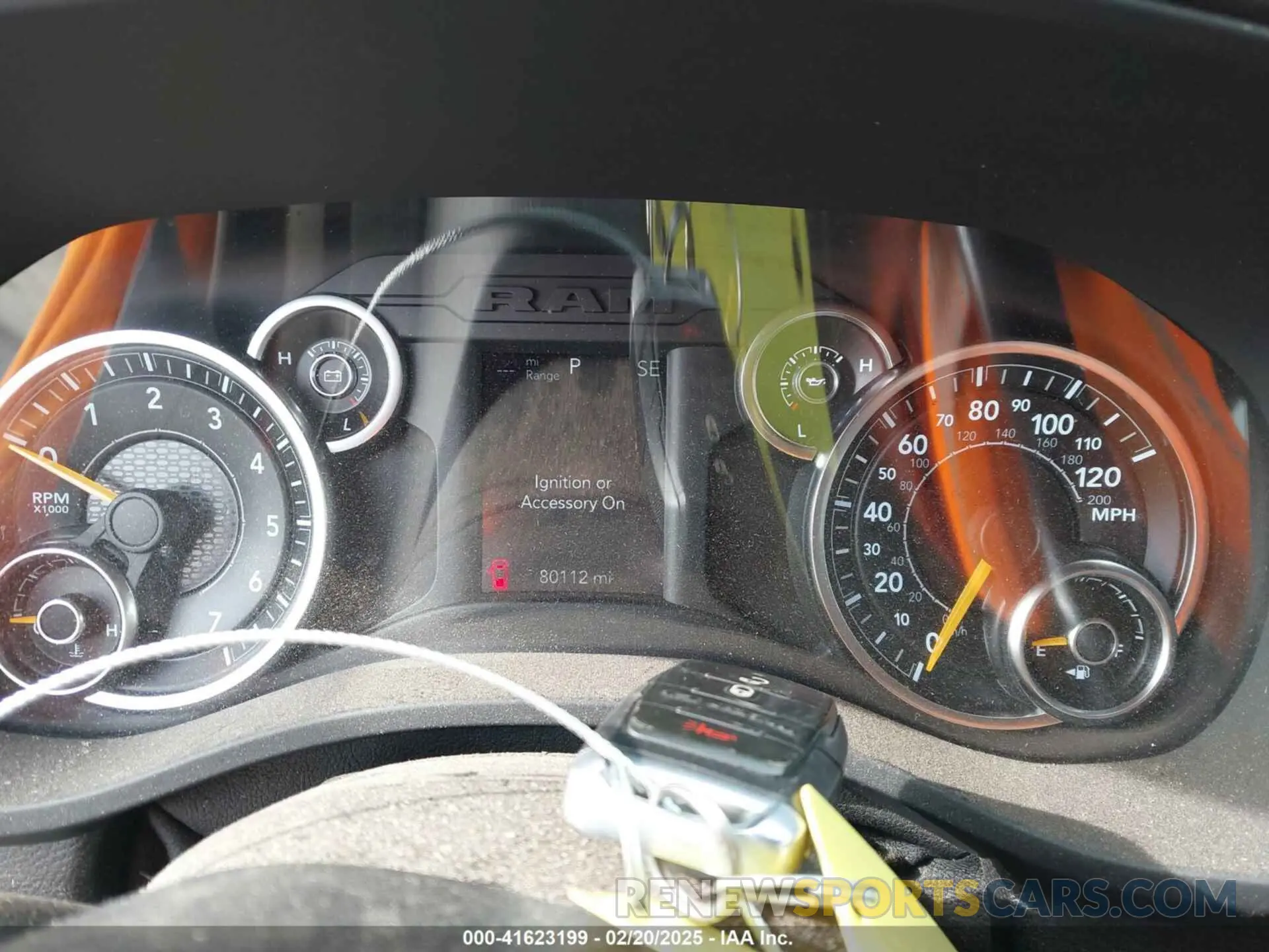 7 Photograph of a damaged car 1C6SRFGT7KN624201 RAM 1500 2019