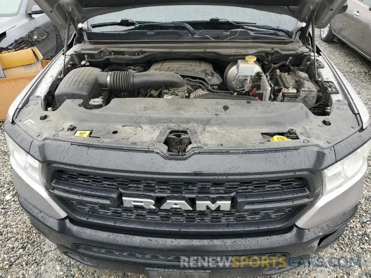 11 Photograph of a damaged car 1C6SRFGT8KN605608 RAM 1500 2019
