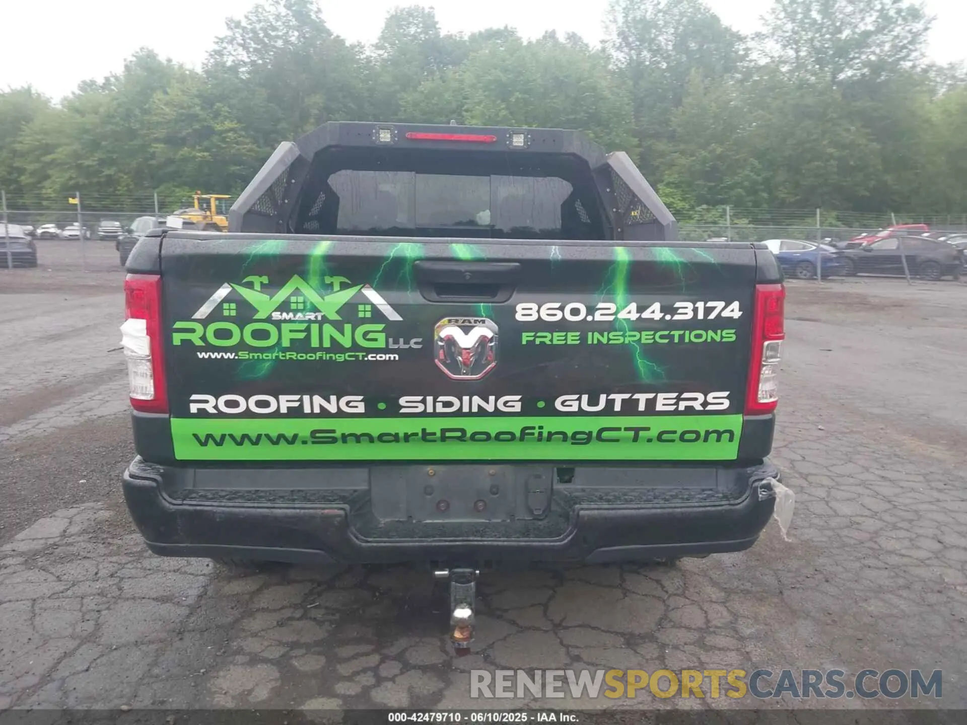 16 Photograph of a damaged car 1C6SRFGTXKN580050 RAM 1500 2019