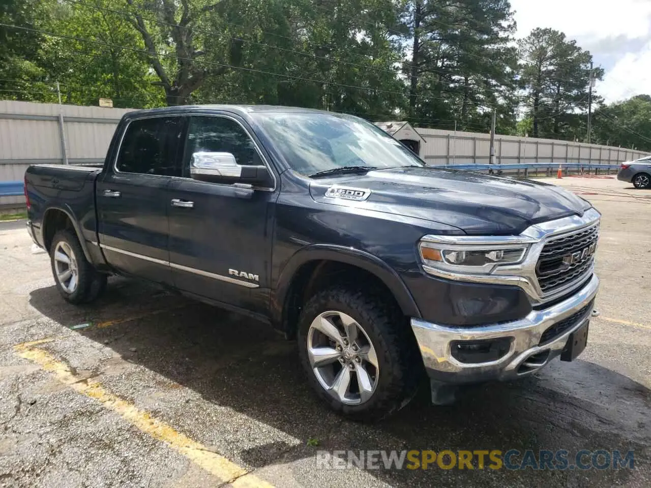 4 Photograph of a damaged car 1C6SRFHT0KN600739 RAM 1500 2019