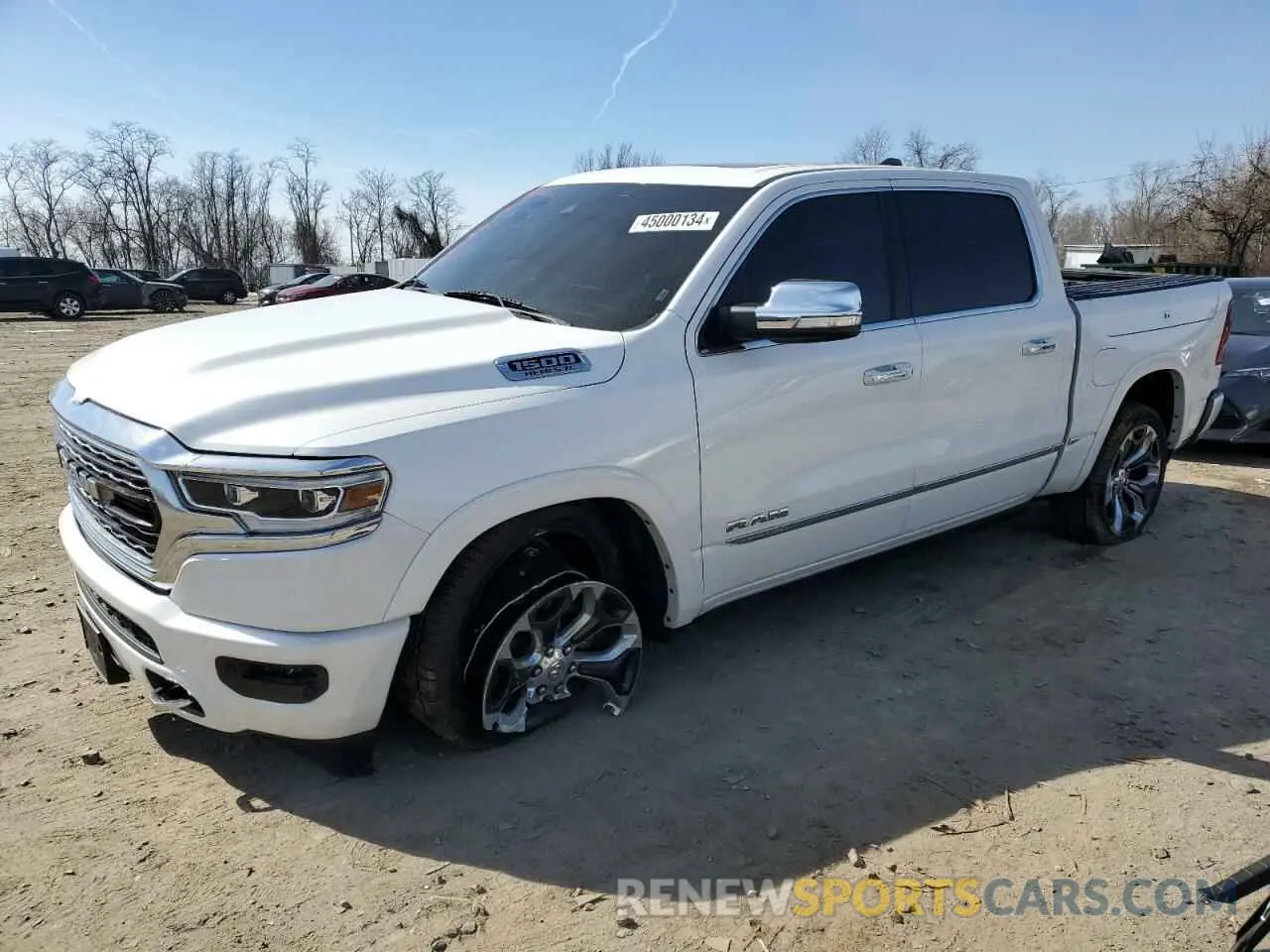 1 Photograph of a damaged car 1C6SRFHT0KN771720 RAM 1500 2019