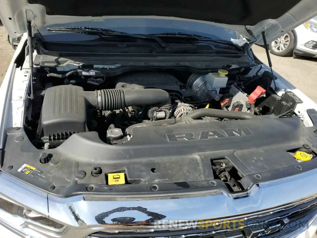 11 Photograph of a damaged car 1C6SRFHT0KN771720 RAM 1500 2019