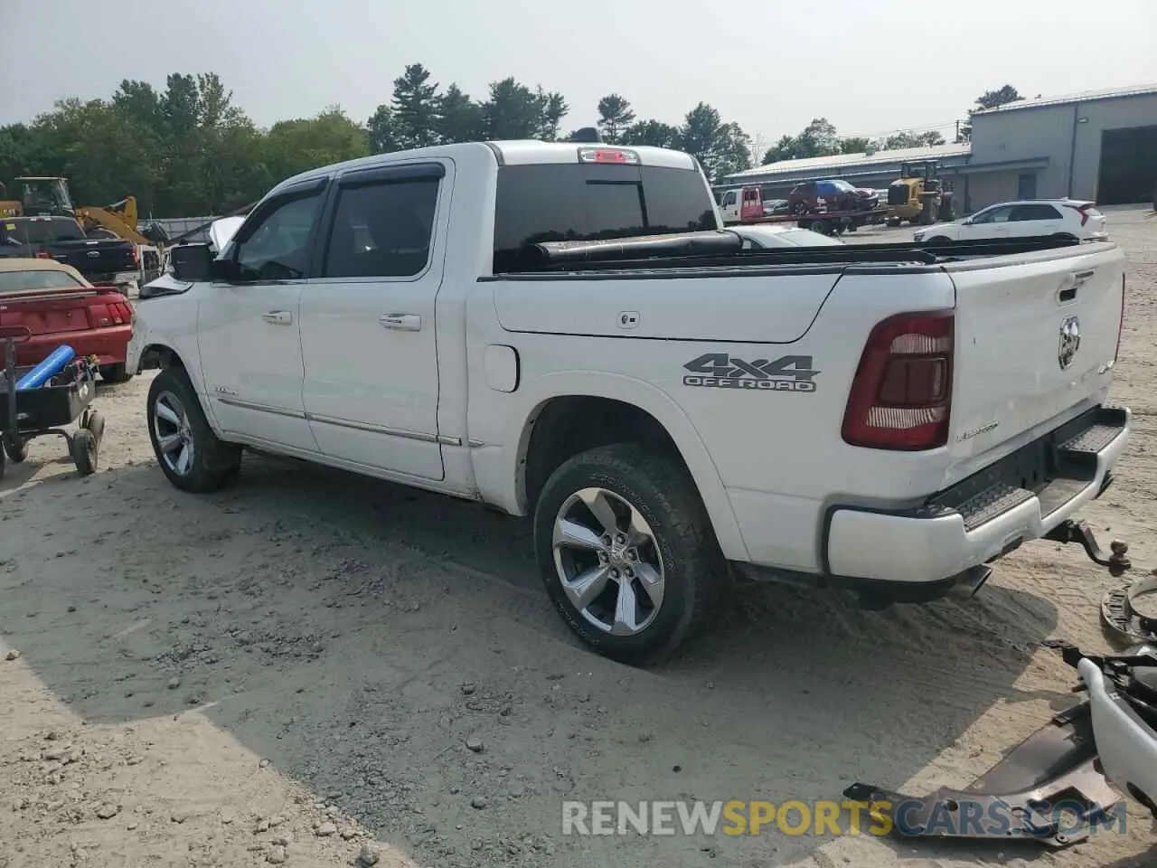 2 Photograph of a damaged car 1C6SRFHT0KN773399 RAM 1500 2019