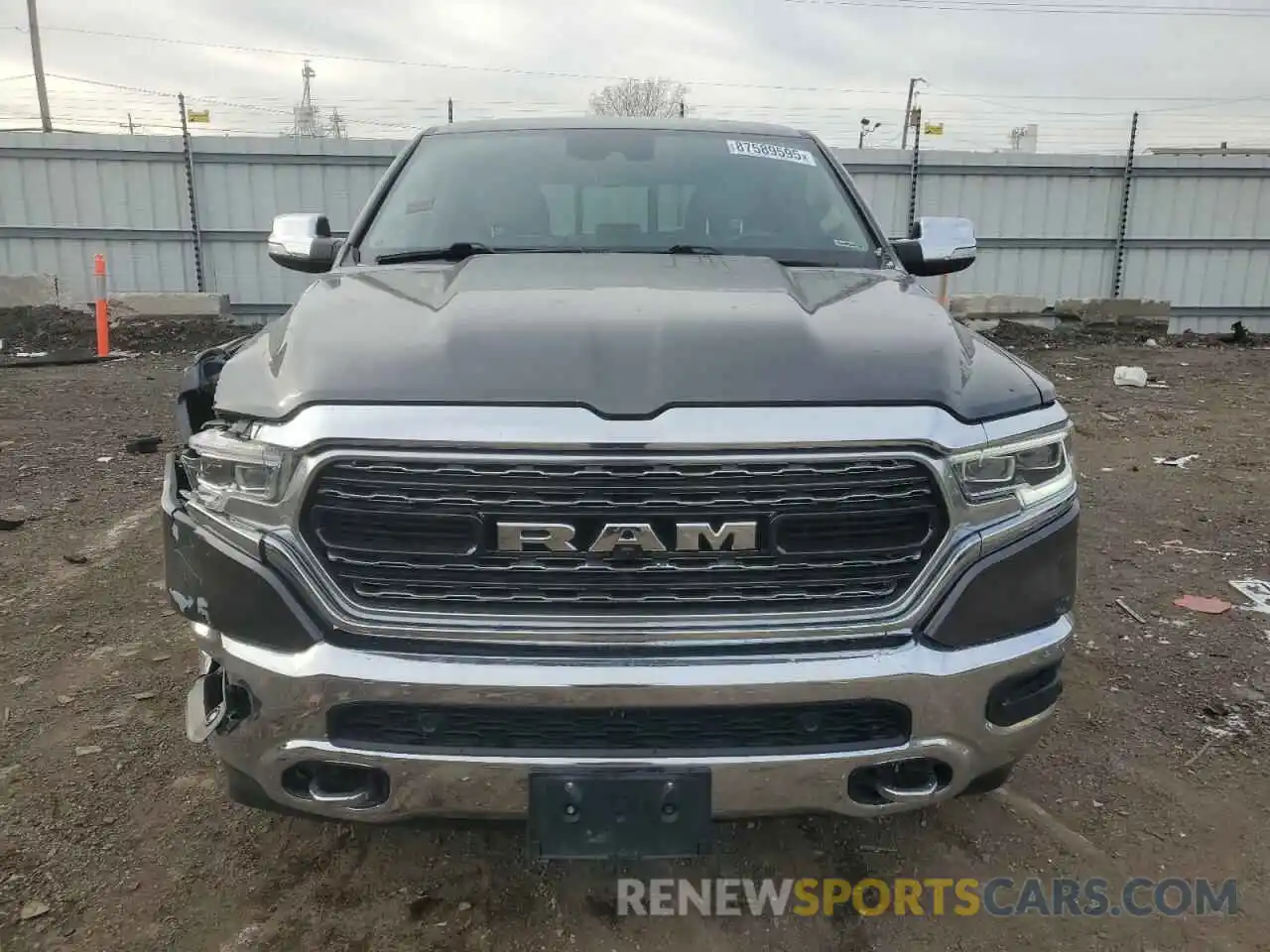 5 Photograph of a damaged car 1C6SRFHT1KN549560 RAM 1500 2019