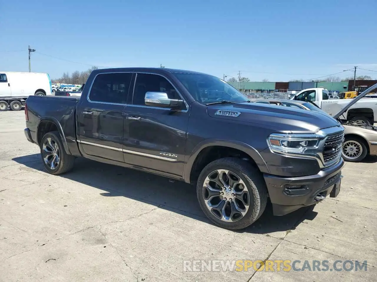 4 Photograph of a damaged car 1C6SRFHT1KN632633 RAM 1500 2019