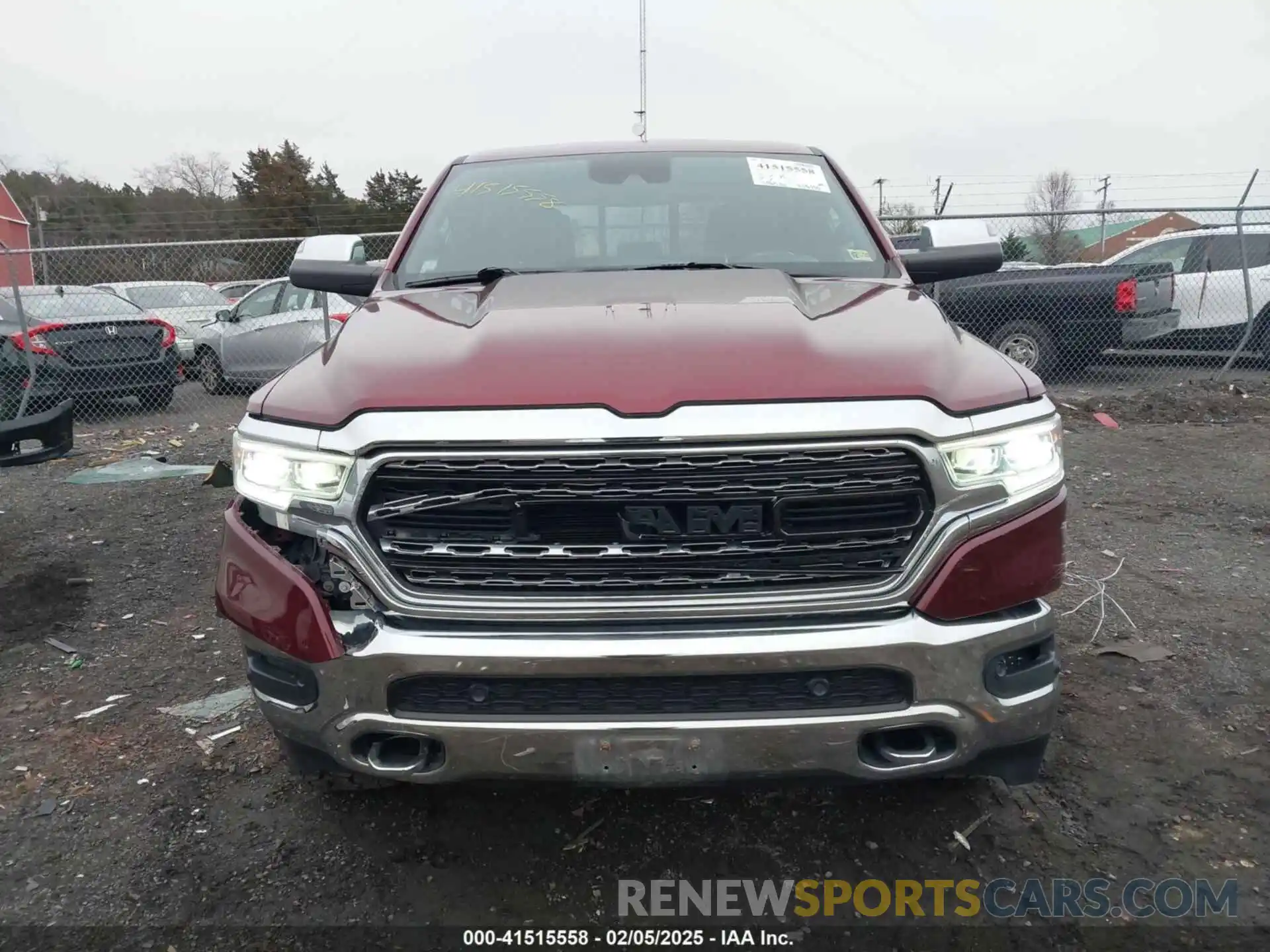 12 Photograph of a damaged car 1C6SRFHT1KN702213 RAM 1500 2019