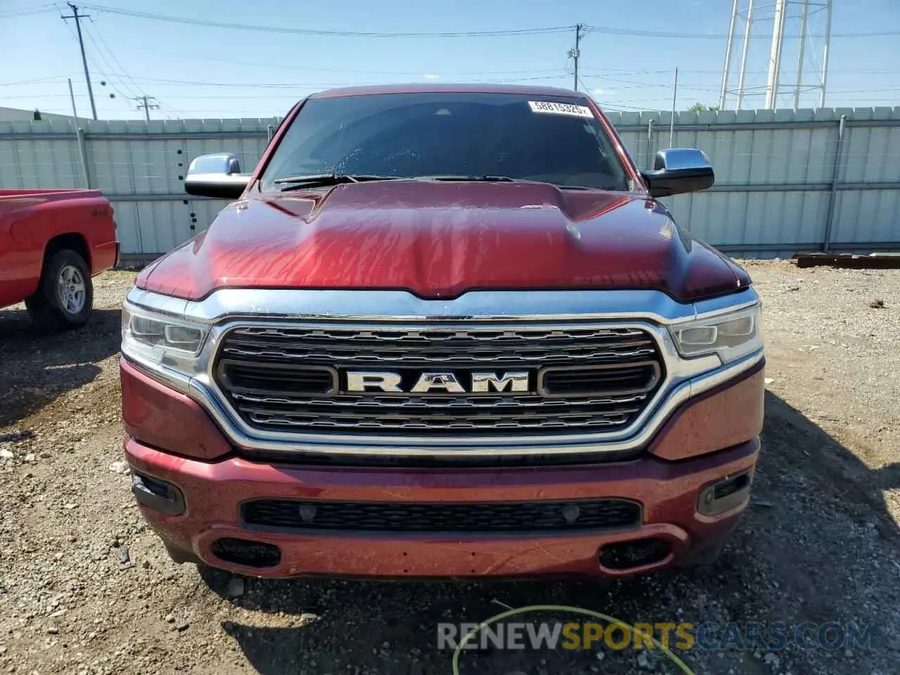 5 Photograph of a damaged car 1C6SRFHT2KN856963 RAM 1500 2019