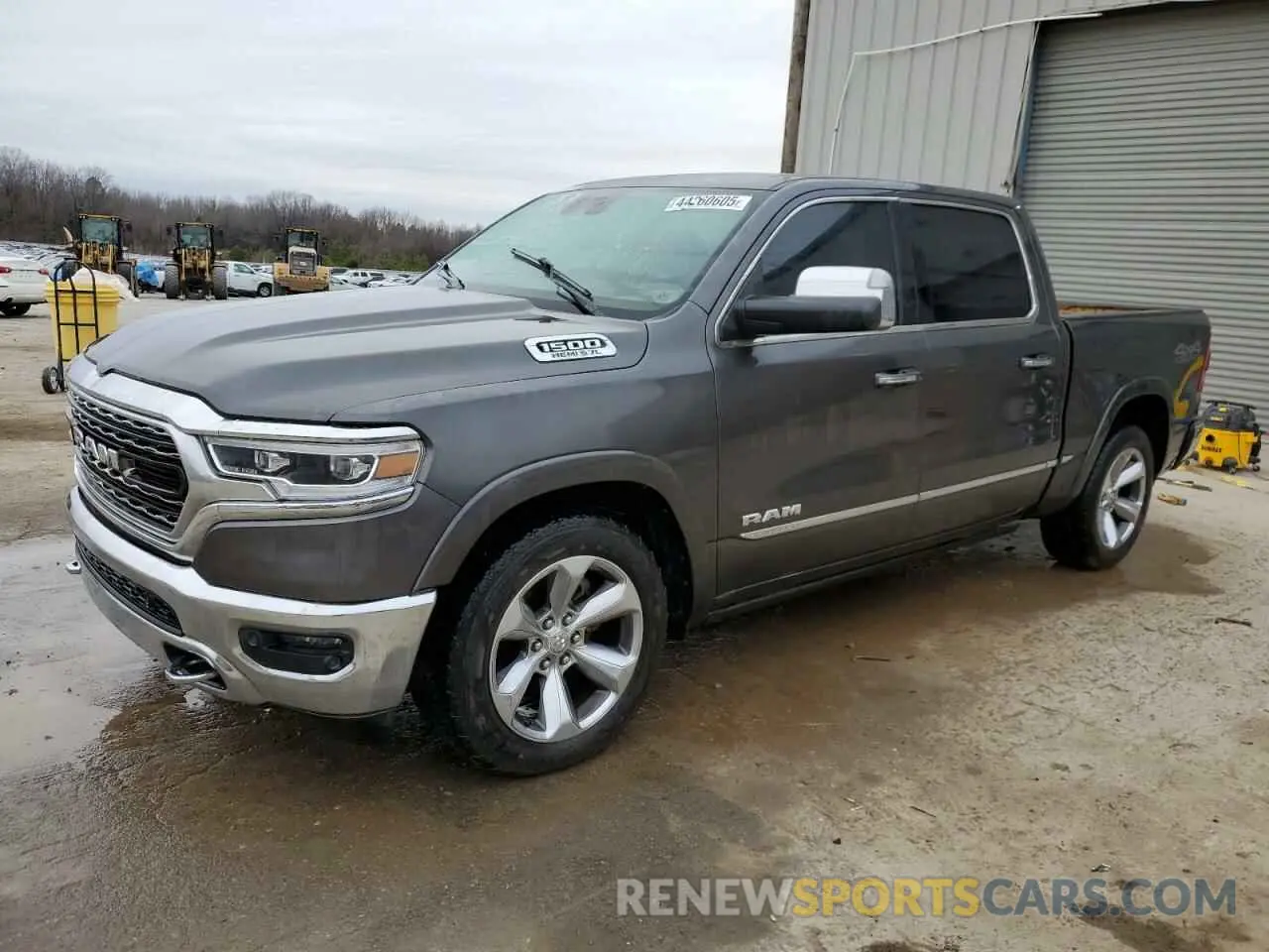 1 Photograph of a damaged car 1C6SRFHT3KN606034 RAM 1500 2019
