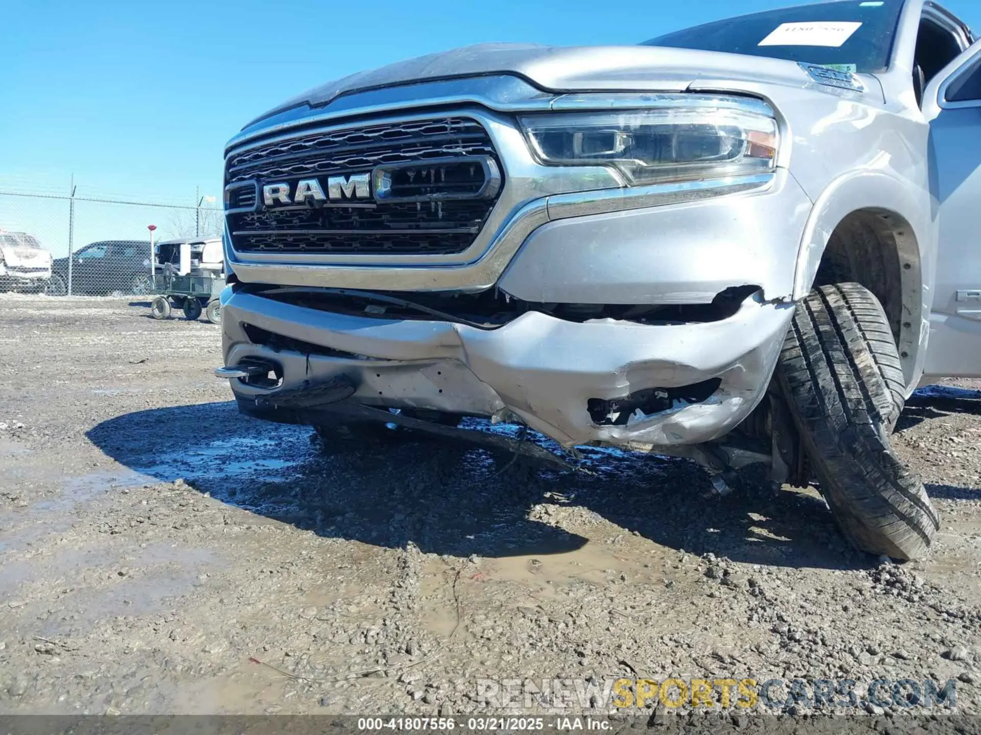 6 Photograph of a damaged car 1C6SRFHT3KN755009 RAM 1500 2019