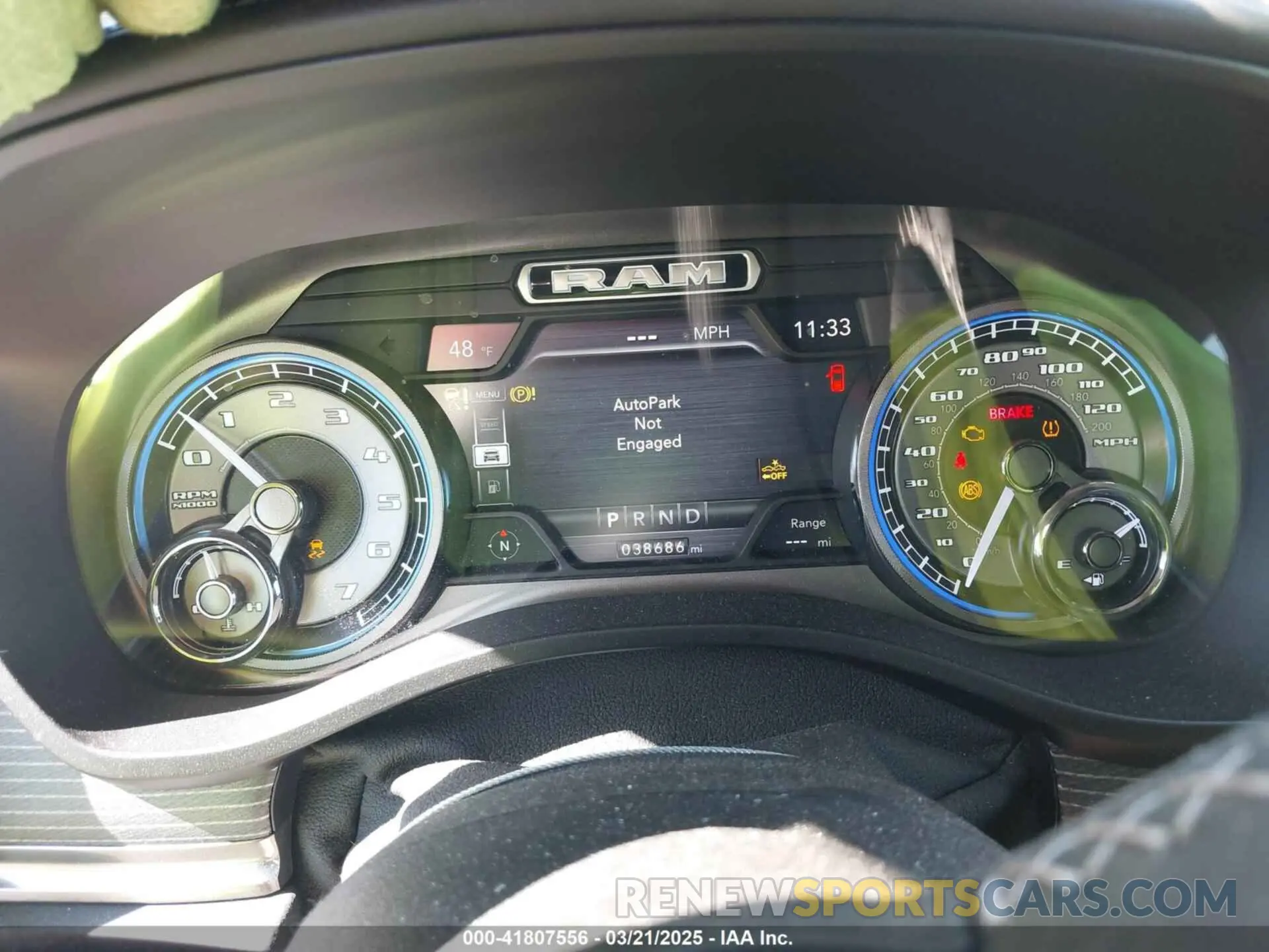 7 Photograph of a damaged car 1C6SRFHT3KN755009 RAM 1500 2019
