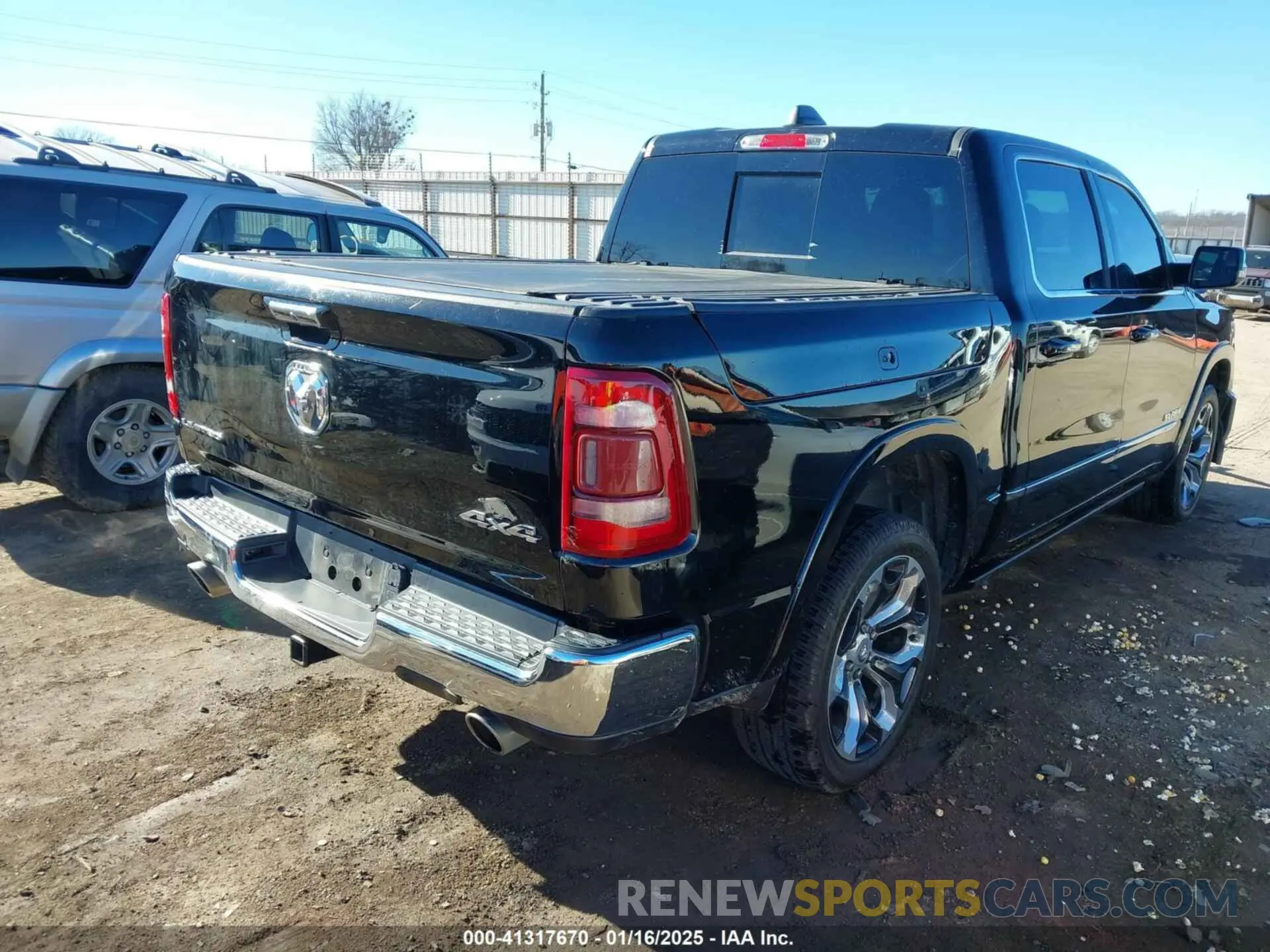 4 Photograph of a damaged car 1C6SRFHT3KN781626 RAM 1500 2019