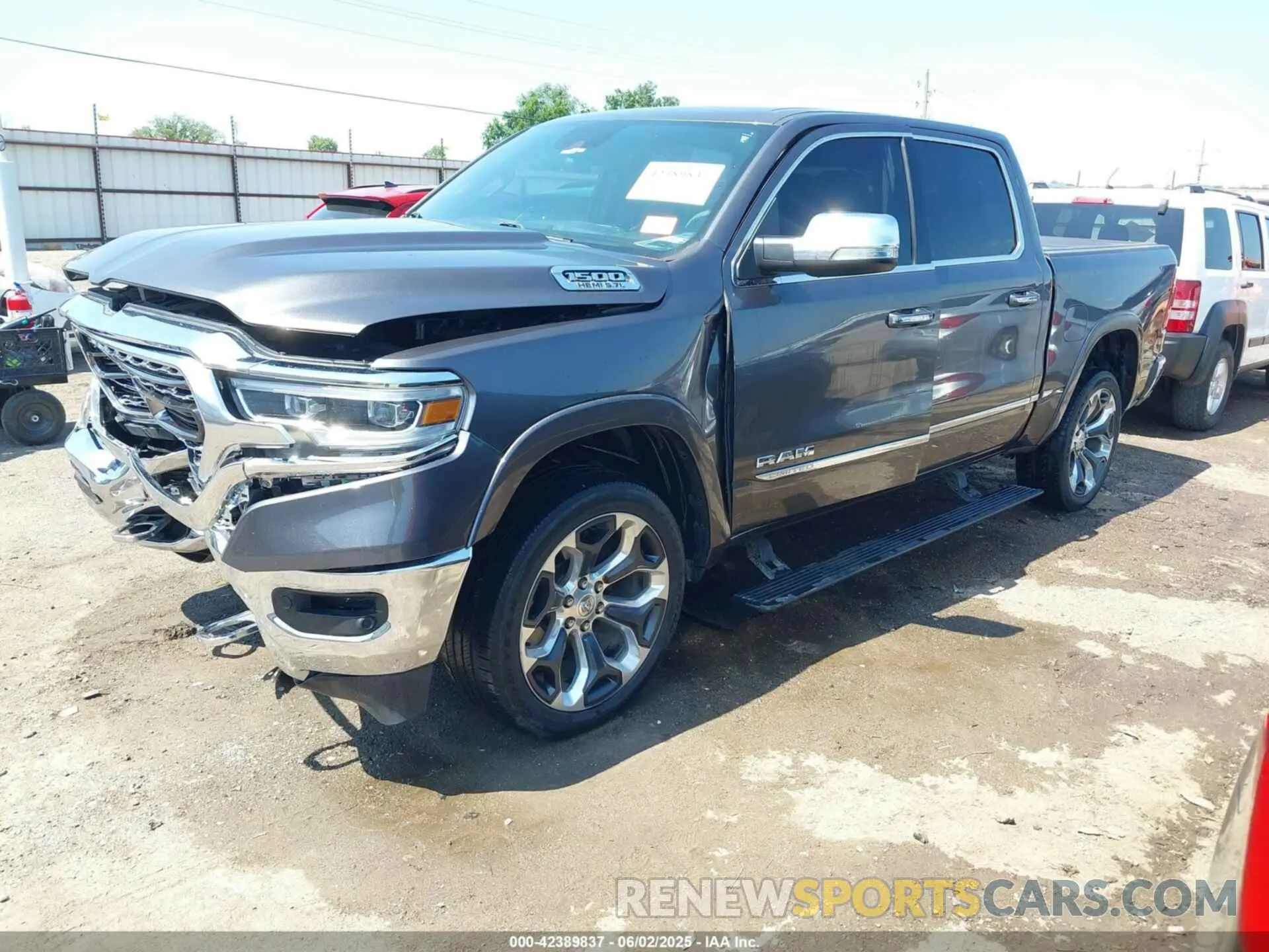2 Photograph of a damaged car 1C6SRFHT4KN552775 RAM 1500 2019