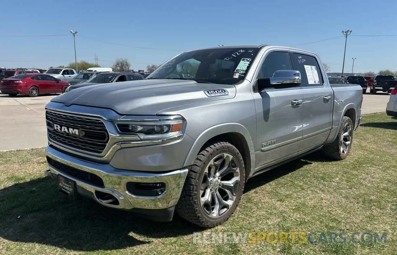 2 Photograph of a damaged car 1C6SRFHT5KN512415 RAM 1500 2019