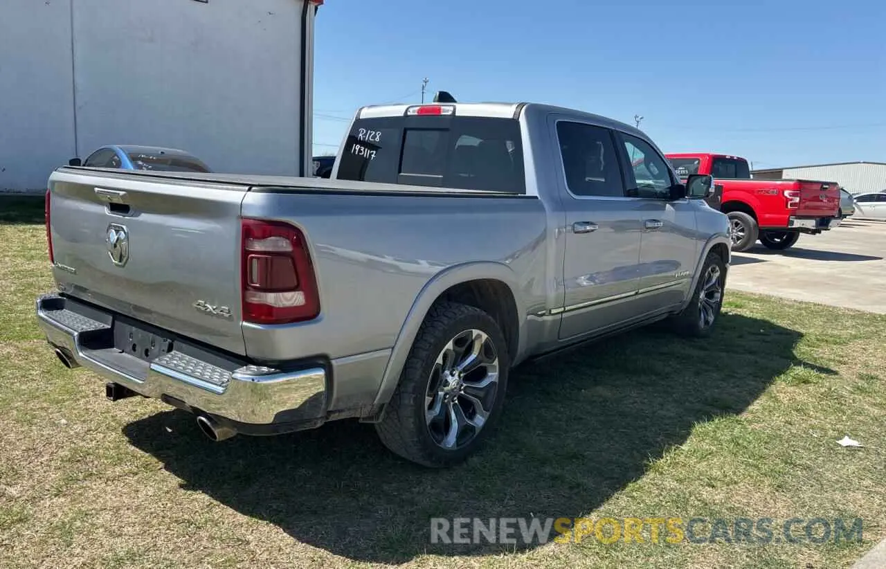4 Photograph of a damaged car 1C6SRFHT5KN512415 RAM 1500 2019