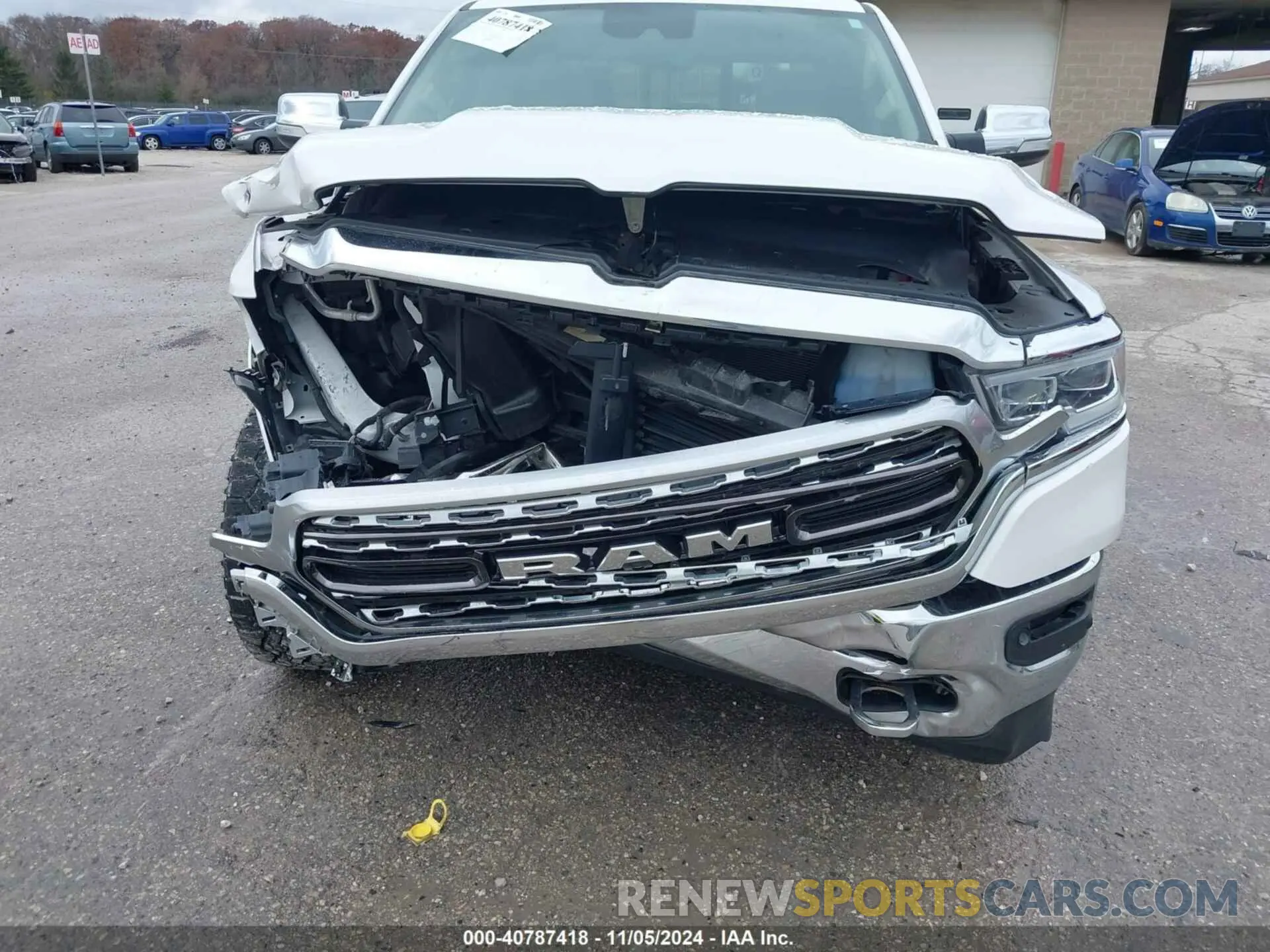 6 Photograph of a damaged car 1C6SRFHT5KN670477 RAM 1500 2019