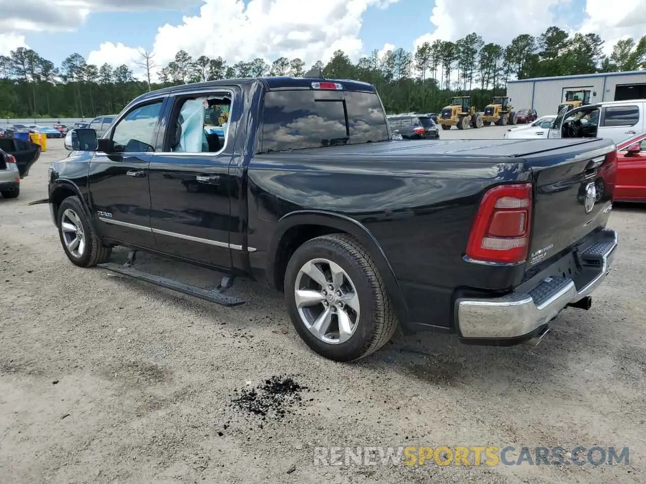 2 Photograph of a damaged car 1C6SRFHT5KN672830 RAM 1500 2019