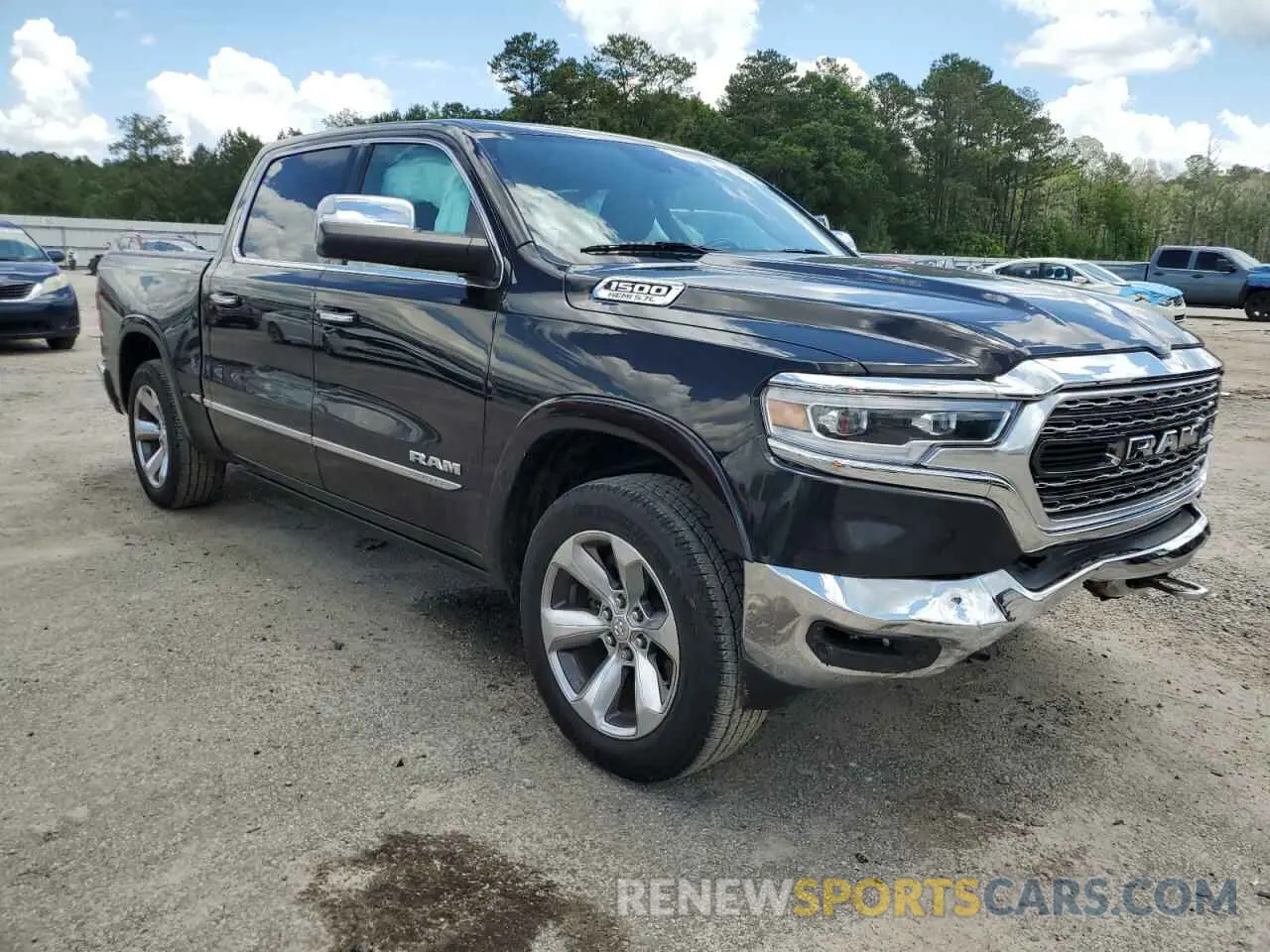 4 Photograph of a damaged car 1C6SRFHT5KN672830 RAM 1500 2019