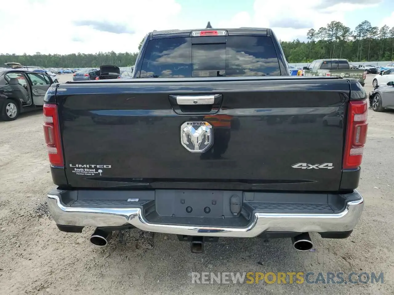 6 Photograph of a damaged car 1C6SRFHT5KN672830 RAM 1500 2019