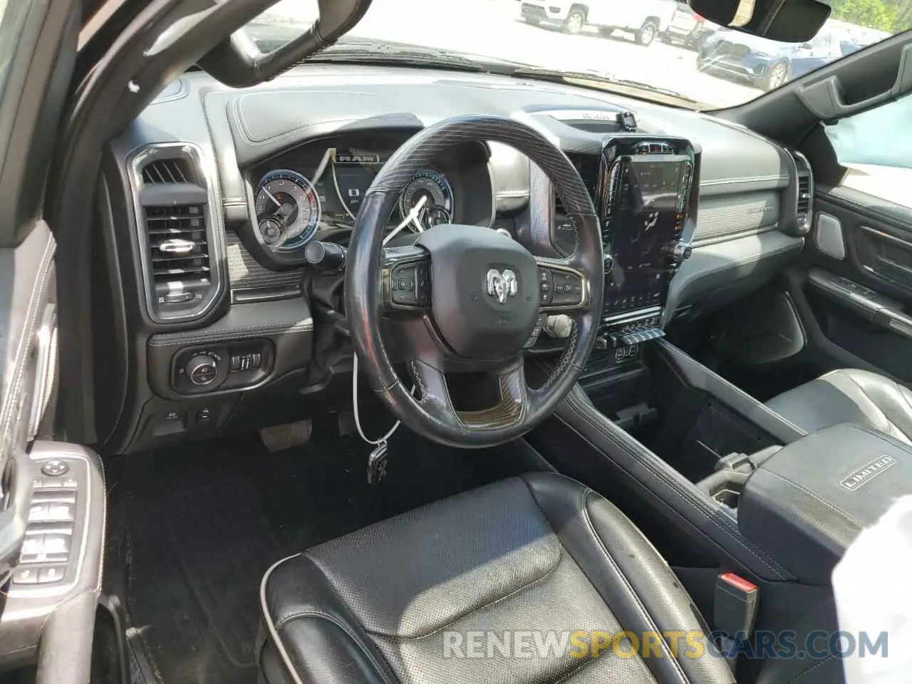 8 Photograph of a damaged car 1C6SRFHT5KN672830 RAM 1500 2019