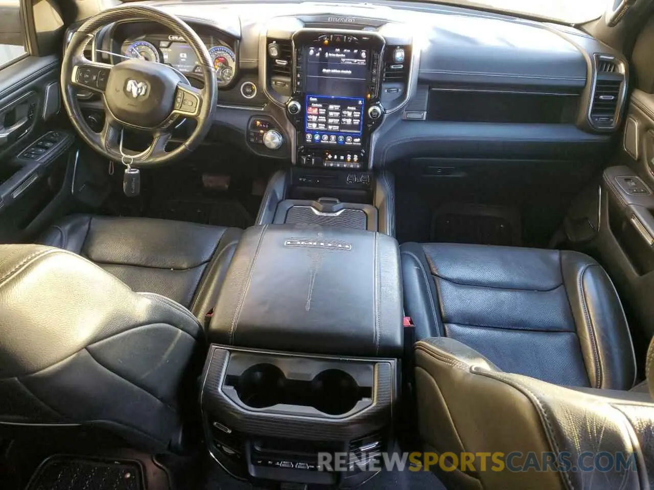 8 Photograph of a damaged car 1C6SRFHT5KN692740 RAM 1500 2019