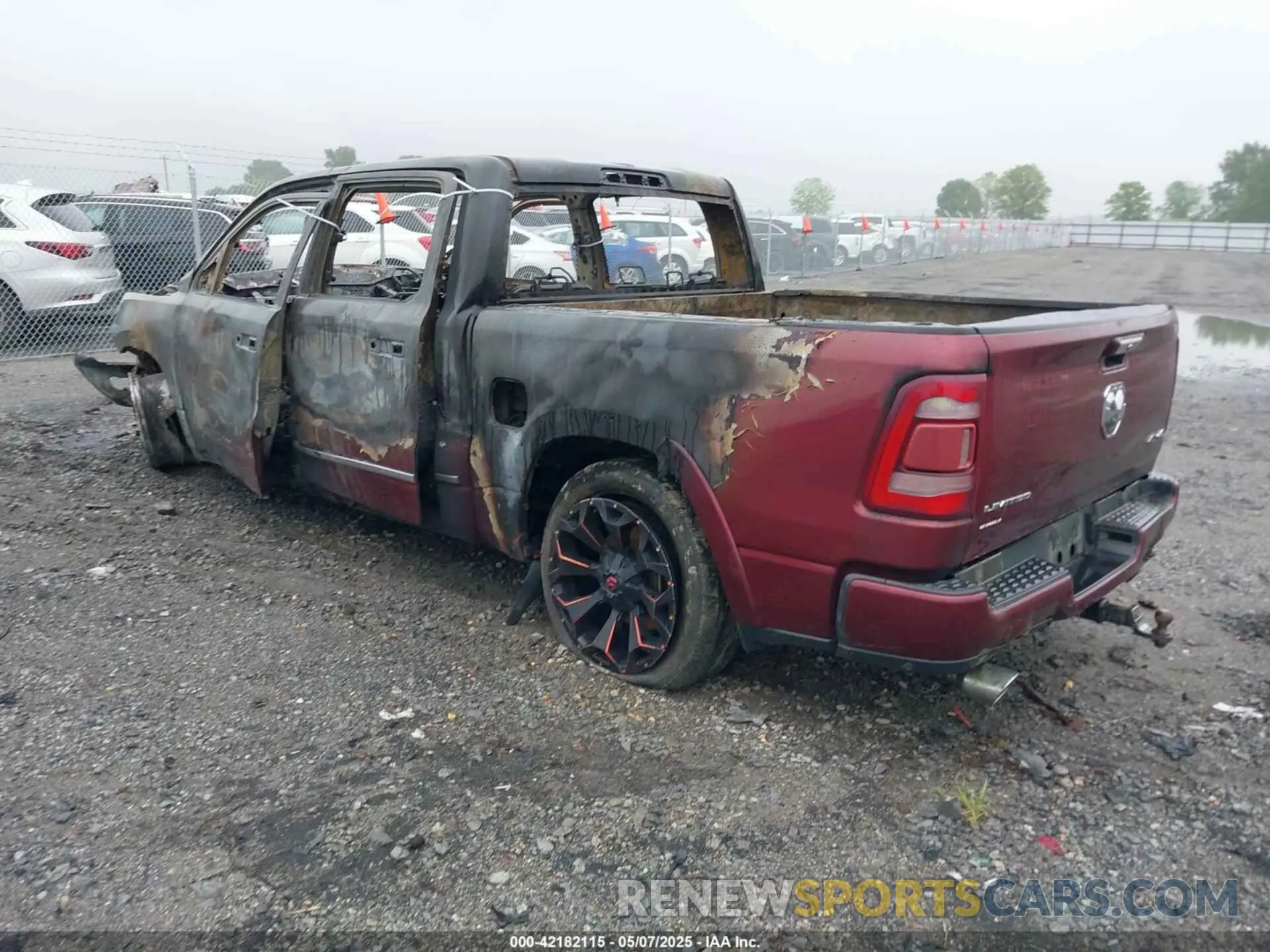 3 Photograph of a damaged car 1C6SRFHT6KN594249 RAM 1500 2019