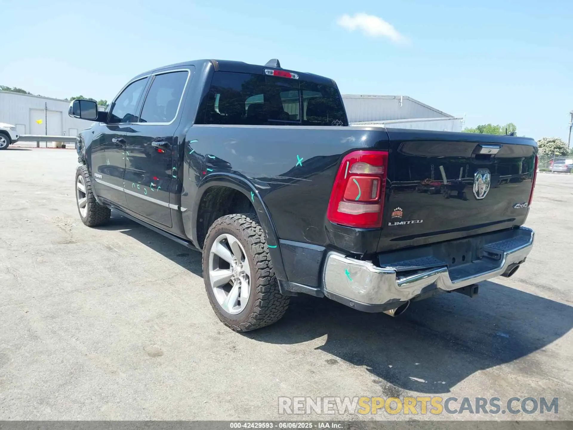 3 Photograph of a damaged car 1C6SRFHT6KN673503 RAM 1500 2019