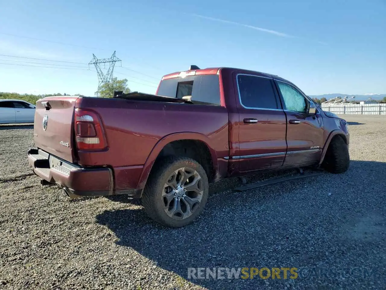 3 Photograph of a damaged car 1C6SRFHT6KN772239 RAM 1500 2019