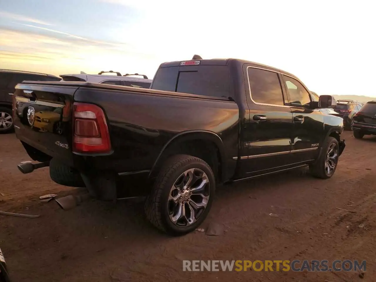 3 Photograph of a damaged car 1C6SRFHT7KN550891 RAM 1500 2019