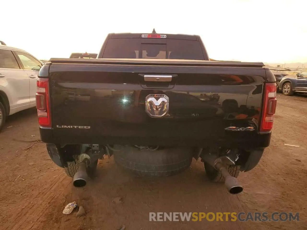 6 Photograph of a damaged car 1C6SRFHT7KN550891 RAM 1500 2019