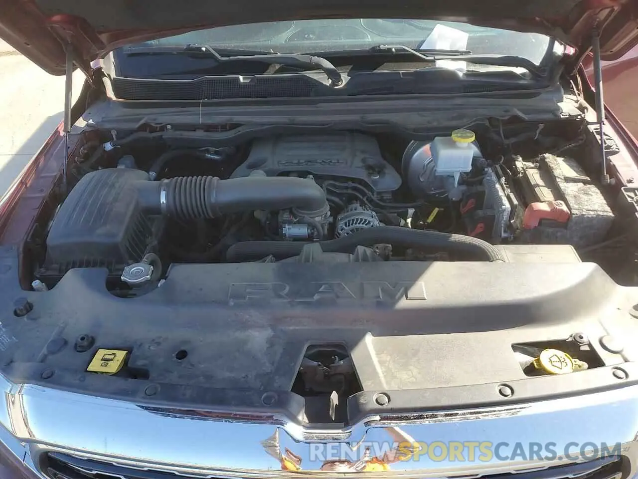 11 Photograph of a damaged car 1C6SRFHT7KN572745 RAM 1500 2019