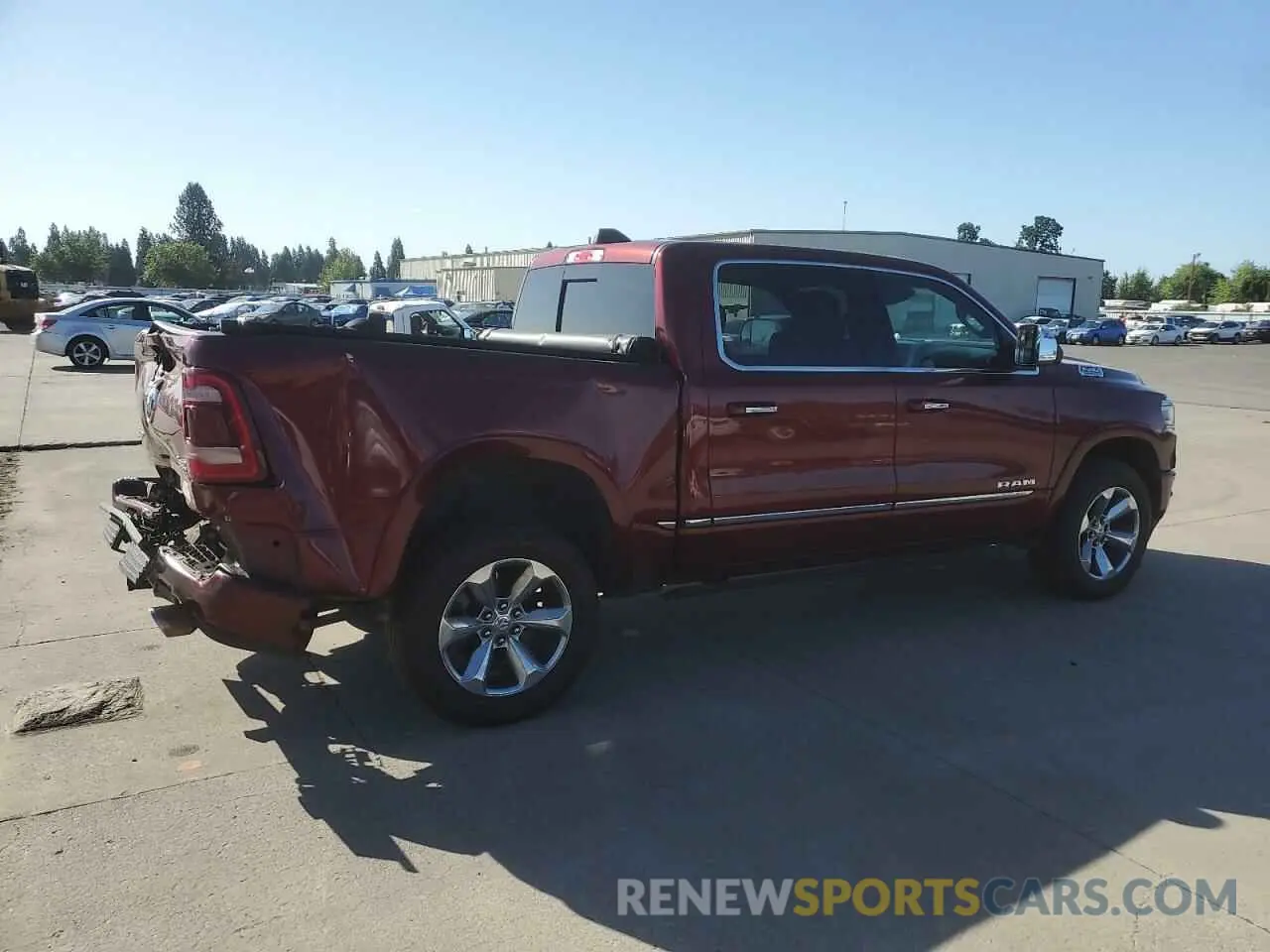 3 Photograph of a damaged car 1C6SRFHT7KN572745 RAM 1500 2019