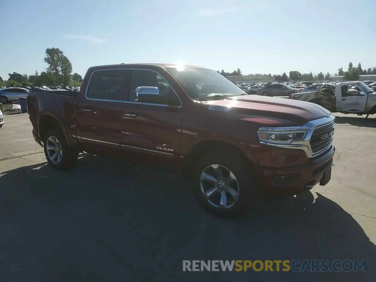 4 Photograph of a damaged car 1C6SRFHT7KN572745 RAM 1500 2019
