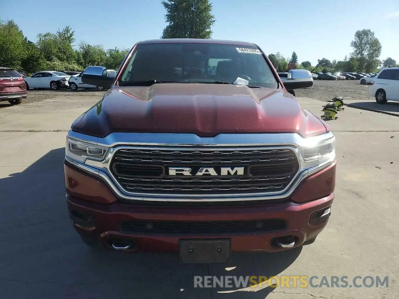 5 Photograph of a damaged car 1C6SRFHT7KN572745 RAM 1500 2019