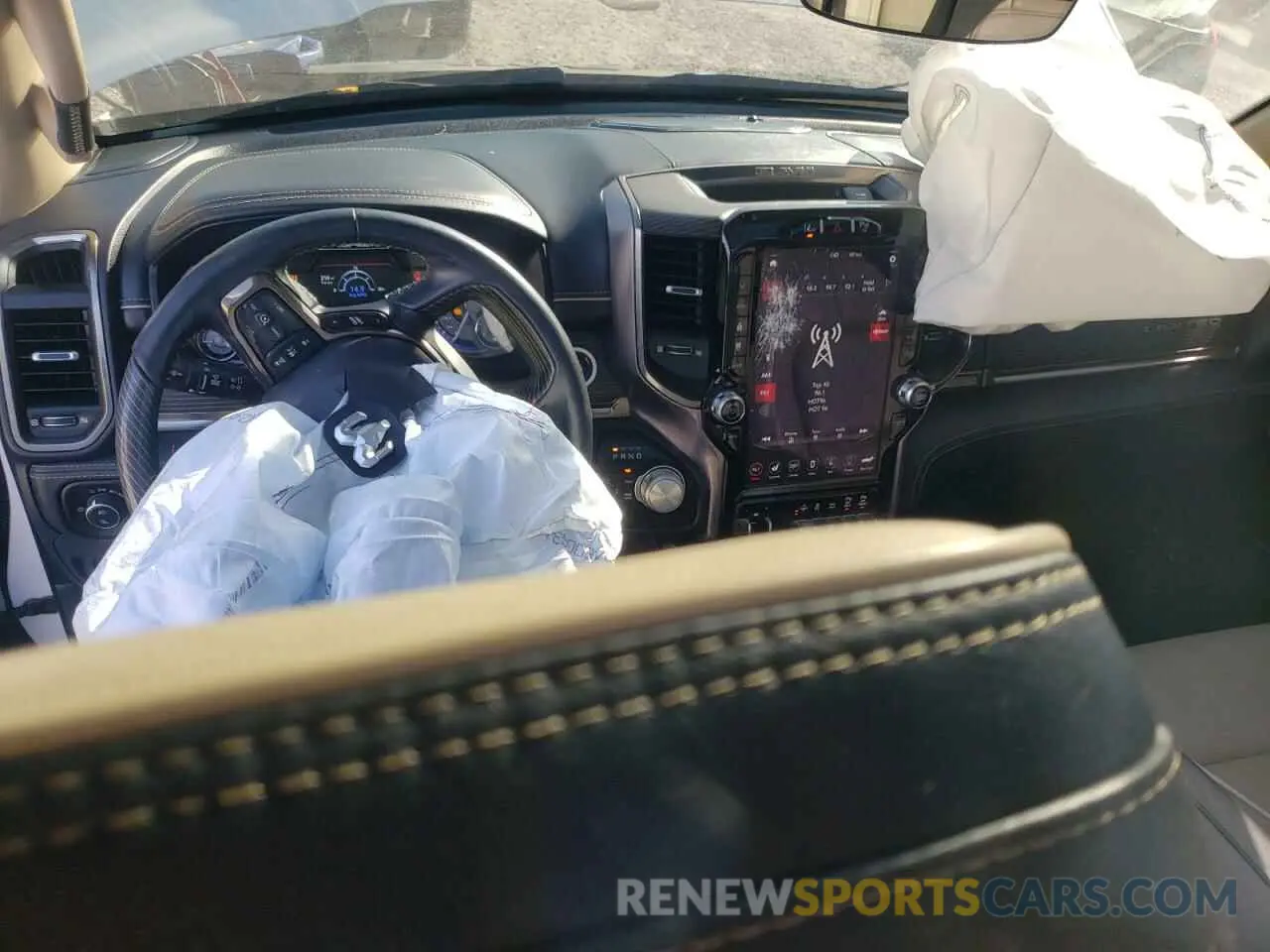 8 Photograph of a damaged car 1C6SRFHT7KN627050 RAM 1500 2019