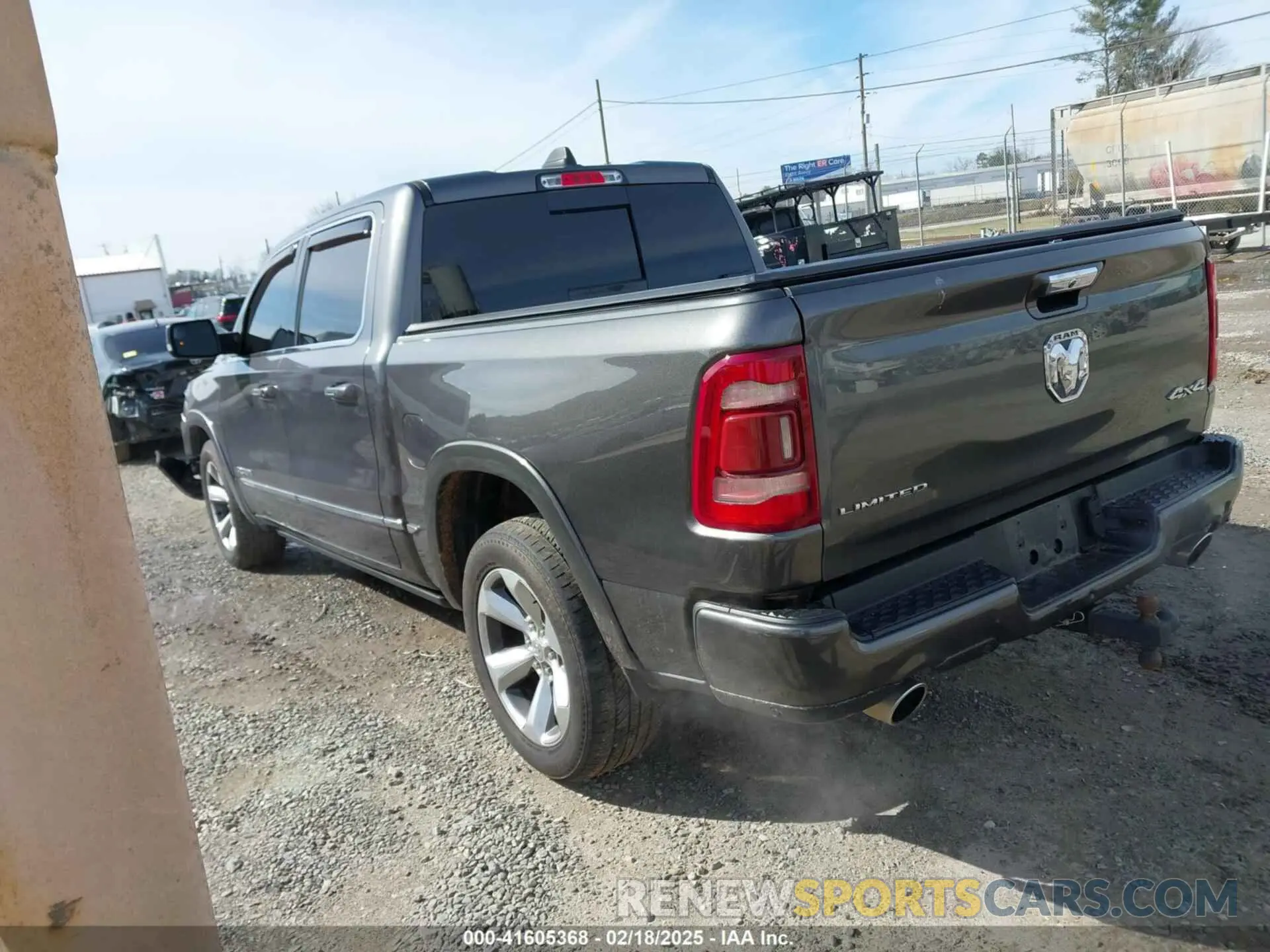 3 Photograph of a damaged car 1C6SRFHT8KN549846 RAM 1500 2019