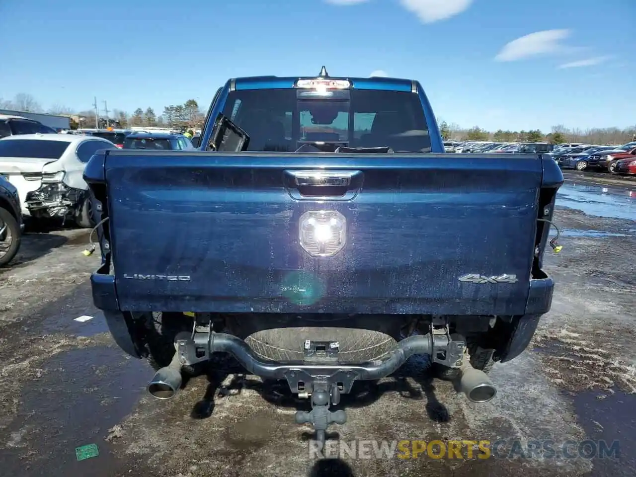 6 Photograph of a damaged car 1C6SRFHT8KN624593 RAM 1500 2019