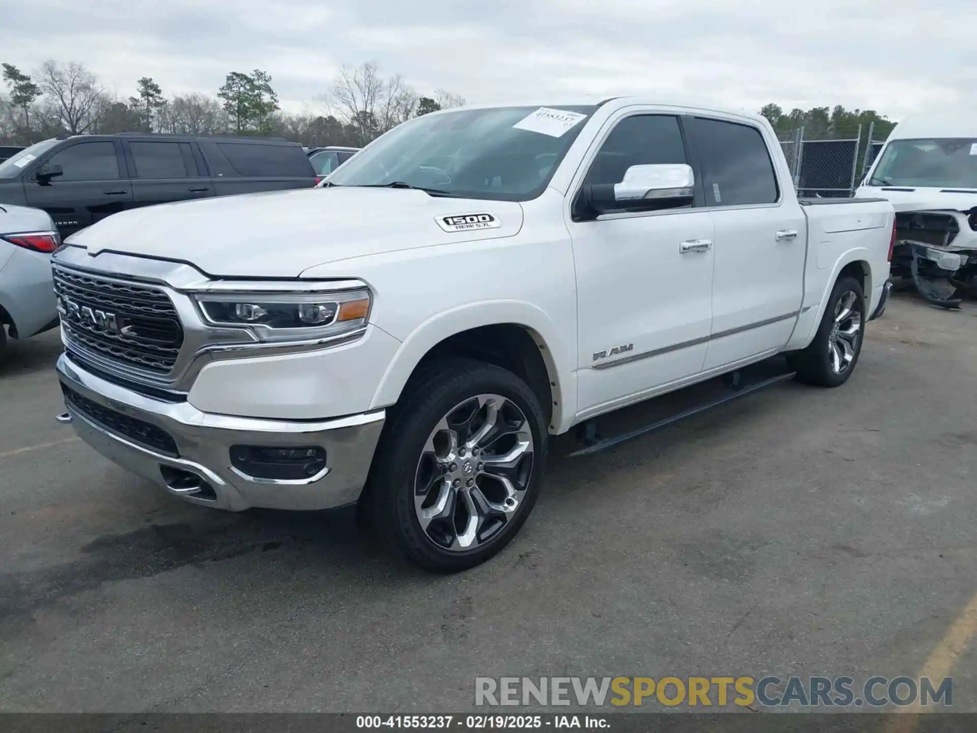 2 Photograph of a damaged car 1C6SRFHT8KN690688 RAM 1500 2019