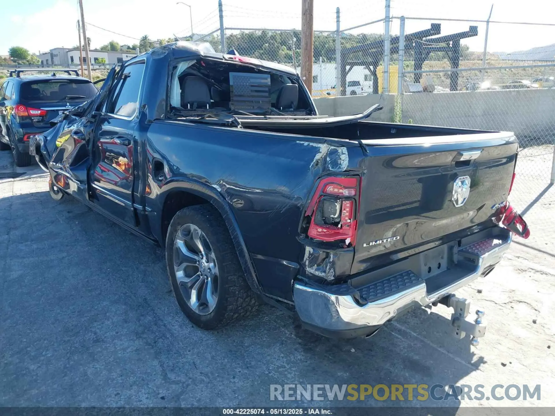 3 Photograph of a damaged car 1C6SRFHT8KN839939 RAM 1500 2019