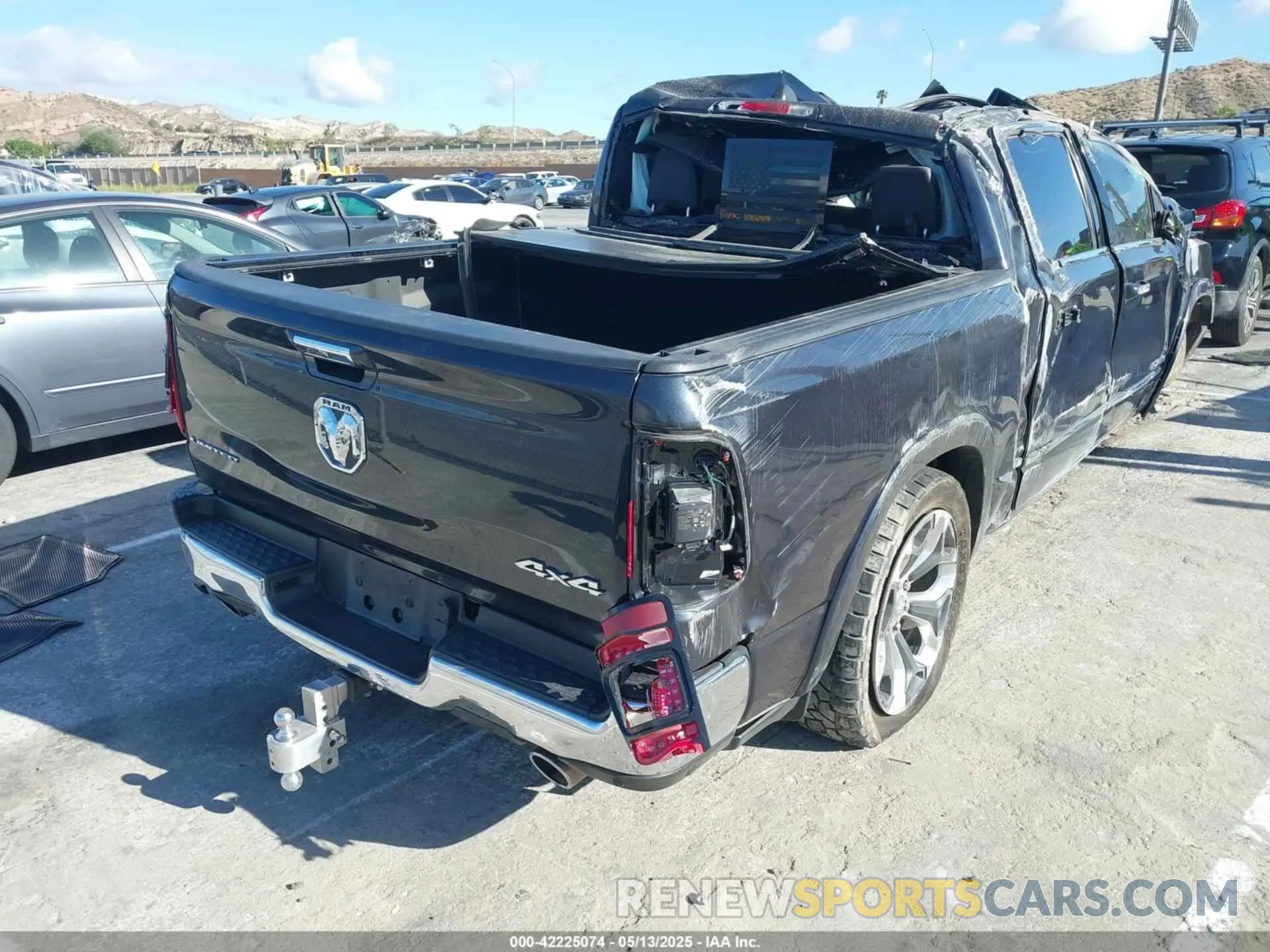 4 Photograph of a damaged car 1C6SRFHT8KN839939 RAM 1500 2019