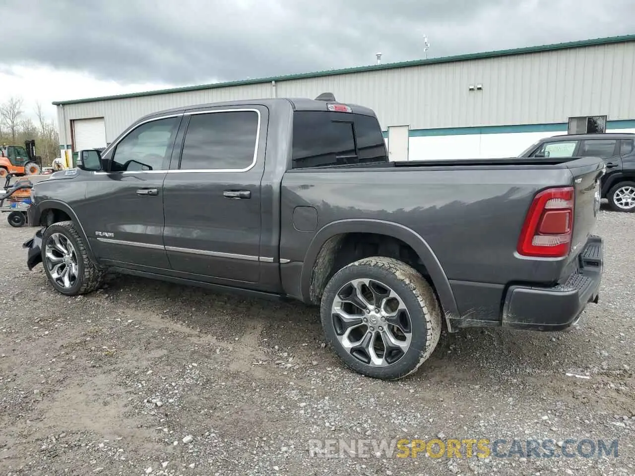 2 Photograph of a damaged car 1C6SRFHT9KN692739 RAM 1500 2019